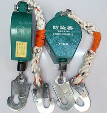 使用劣質安全防墜器,談何安全